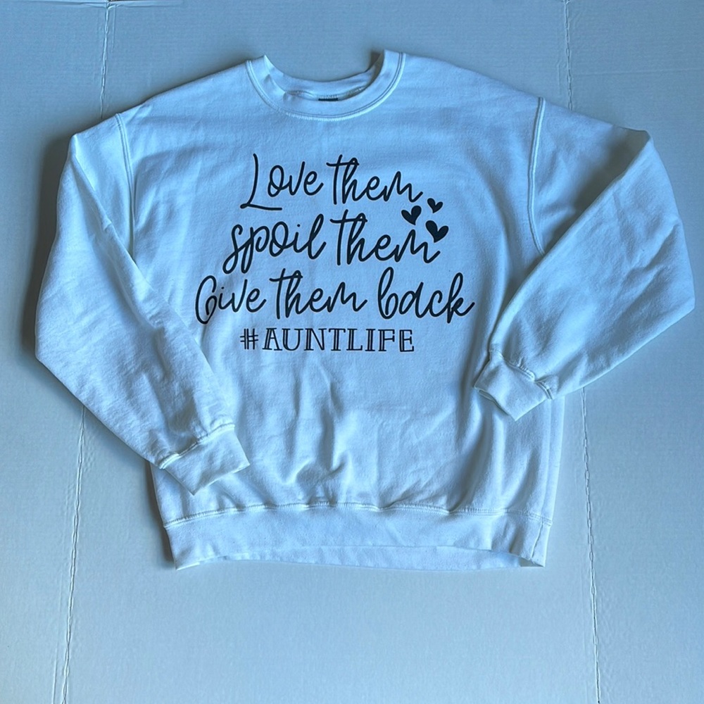 #Auntlife Crewneck